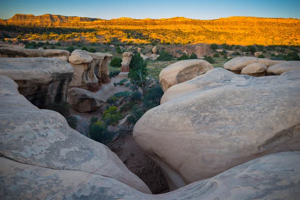 Devils Garden Escalante bij zonsopgang — Stockfoto