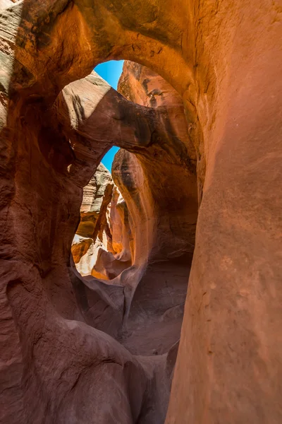 Cañón de Ranura de Peekaboo — Foto de Stock