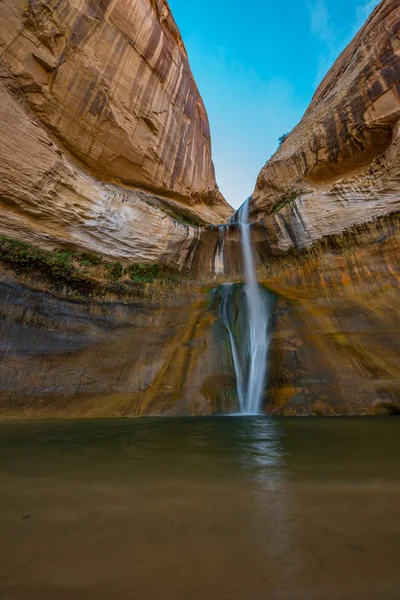 Tele Creek Falls, tele Creek Canyon, velké schodiště Escalante N — Stock fotografie