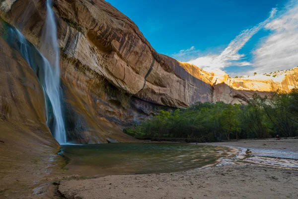 Calf Creek Falls, Calf Creek Canyon, Grand Staircase-Escalante N — Stock Photo, Image