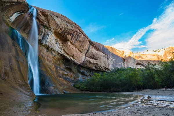 Calf Creek Falls, Calf Creek Canyon, Grand Staircase-Escalante N — Stock Photo, Image