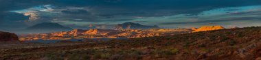 Panorama Henry Dağları, Güney Merkezi Utah, Amerika Birleşik Devletleri