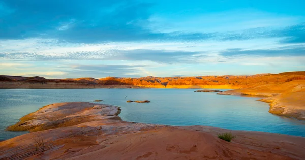 Lago Powell Alba — Foto Stock