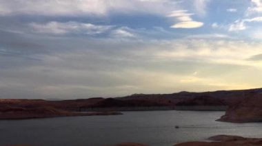 Lake Powell günbatımı hızlandırılmış