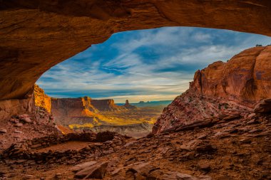 Yanlış Kiva Canyonlands Milli Parkı 