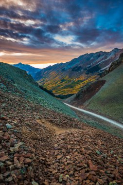 Ophir Pass Colorado manzara