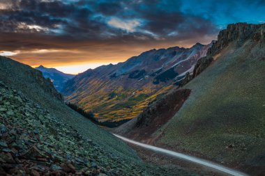 Ophir Pass Colorado manzara