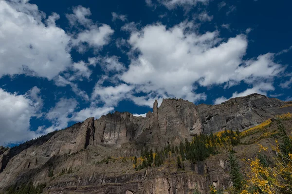 Passe de urso preto Telluride Colorado Outono Cores Paisagem Outono — Fotografia de Stock