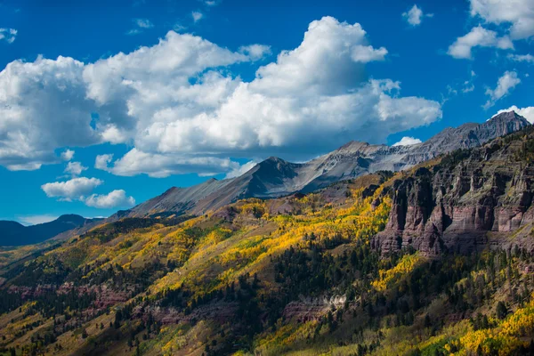 Telluride Fall Colors Colorado Paisaje —  Fotos de Stock