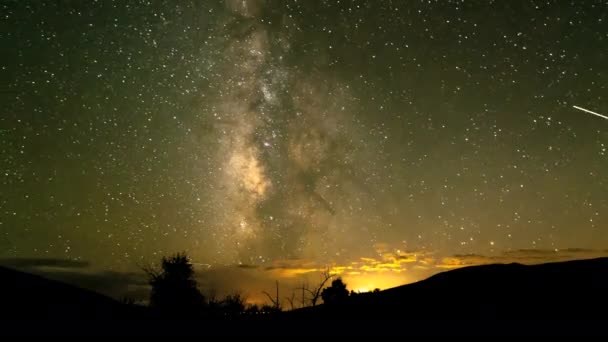 Calea Lactee Timelapse time-lapse 4k — Videoclip de stoc