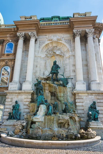 Matthias Fountain At the Castle Budapest — Stock Photo, Image