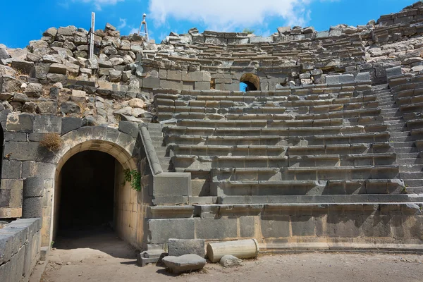 Jordan the Umm Qais Roman ruin — Stock Photo, Image