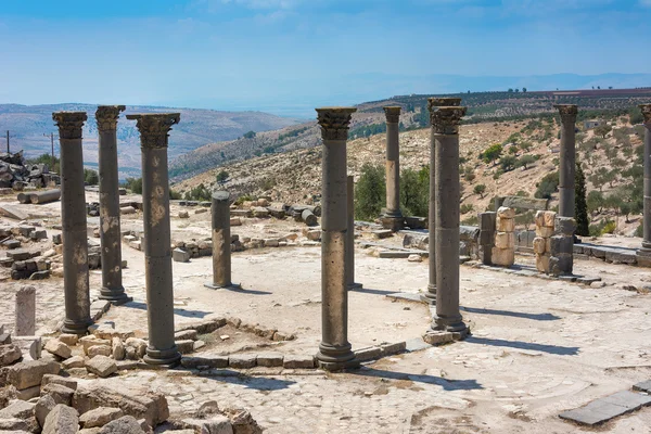 Ruine ancienne à Umm Qais en Jordanie — Photo