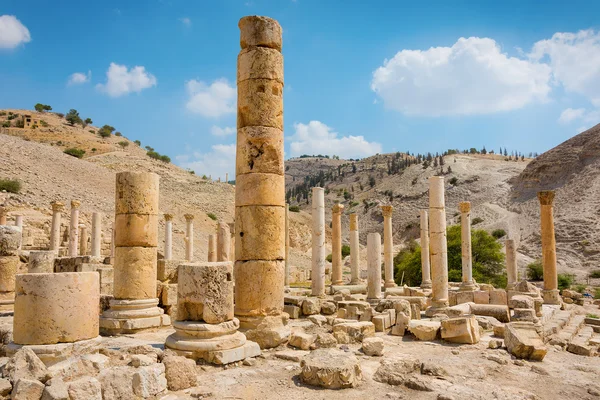 Ancient ruins of Pella Jordan — Stock Photo, Image