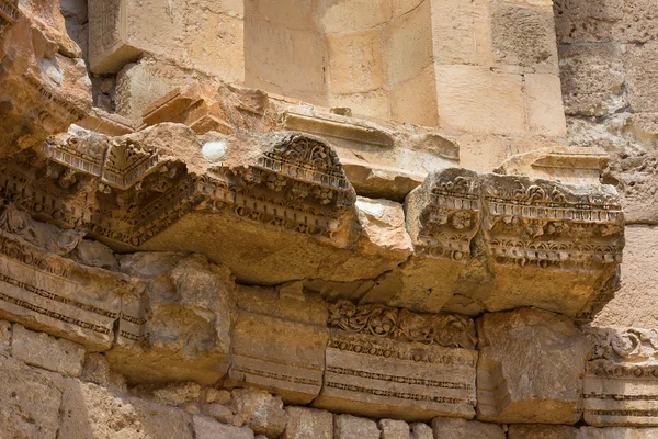 Detalhe do Nymphaeum Jerash na Jordânia — Fotografia de Stock