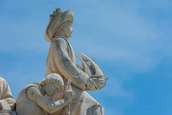 Monument to the Discoveries at Belem Lisbon Portugal — Stock Photo, Image