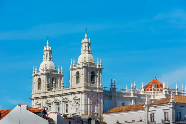 Utsikt över Lissabon Saint Vicente de Fora kloster, Portugal — Stockfoto