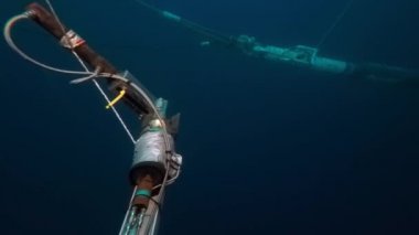 Offshore petrol ve gaz amaç için su işgali altında sanayi