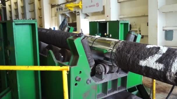 Zware machines voor Offshore doel — Stockvideo