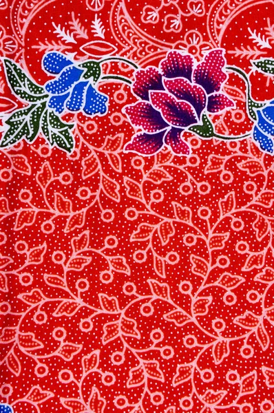 Padrão Batik — Fotografia de Stock