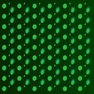 Yeşil vektör yuvarlak dokusu. Doku kalıbı kitap arkaplanı, sertifika arkaplanı vs. için kullanılabilir