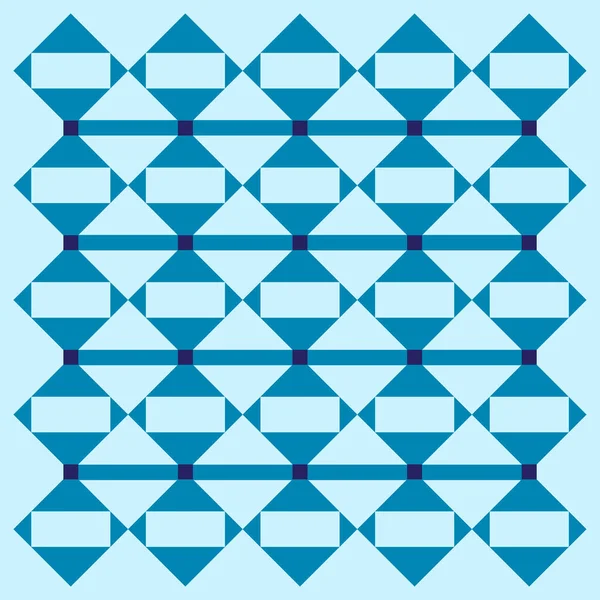 Mavi vektör kutusu deseni. Kutu desenli soyut illüstrasyon. Desen arkaplan, ağ ve daha fazlası için kullanılabilir