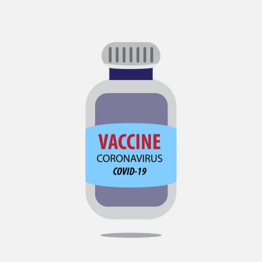 Coronavirus aşı taşıyıcı ikonu, vektör ikonu haber, poster, ağ ve daha fazlası için kullanılabilir