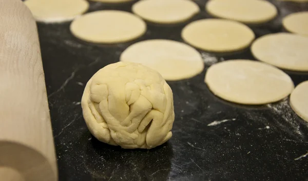 Dumplings dough — Stock Photo, Image