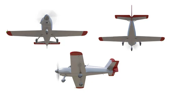 通用航空飞机呈现 — 图库照片