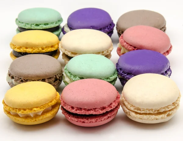 Traditional Parisian macarons — Stock Photo, Image