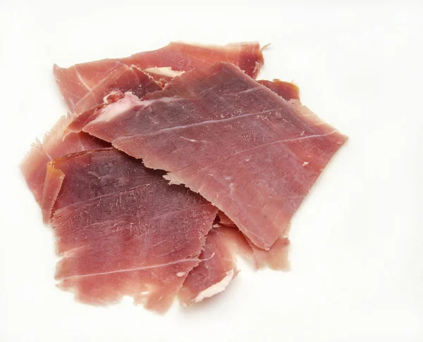 Appetizer of ham — Stock Photo, Image