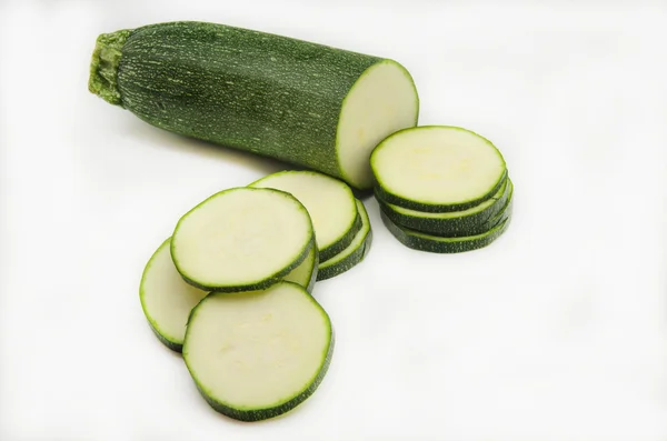 Frisch aufgeschnitten? ? Zucchini — Stockfoto