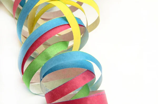 Paper streamers in different color