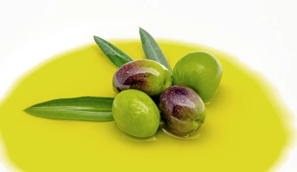 Olio extra vergine di oliva — Foto Stock