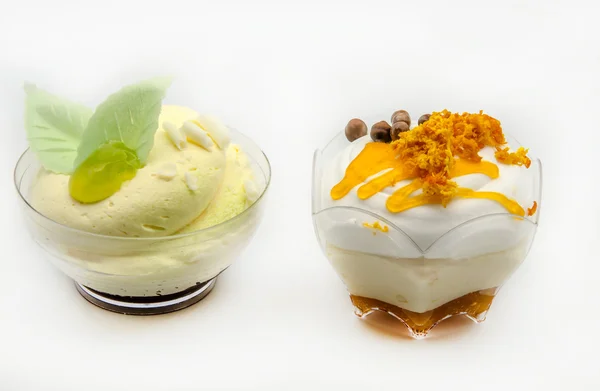 Mousse panna montata fredda — Foto Stock