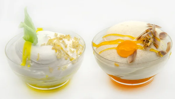 Mousse panna montata fredda — Foto Stock