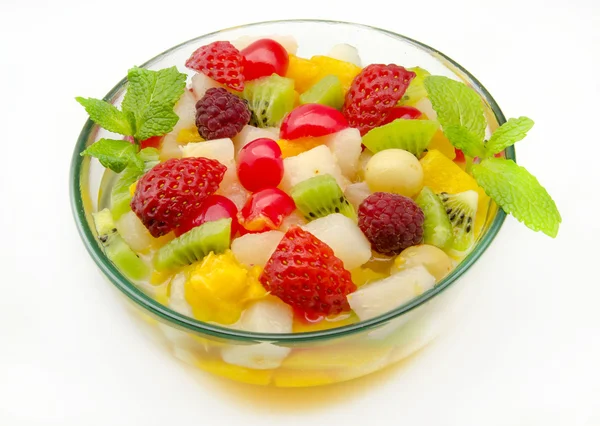 Verse fruitsalade — Stockfoto