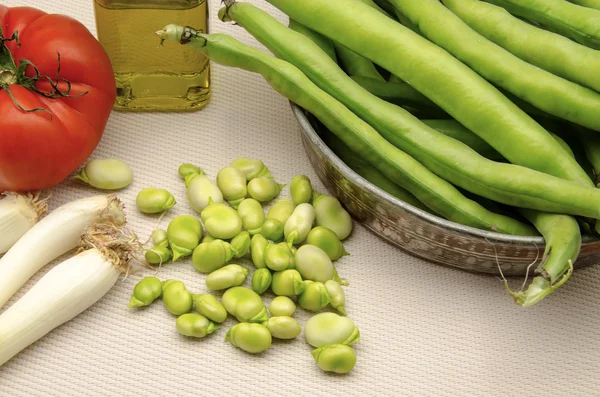 Cold bean salad — Stock Photo, Image