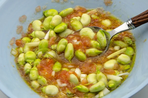 Salada de feijão frio — Fotografia de Stock