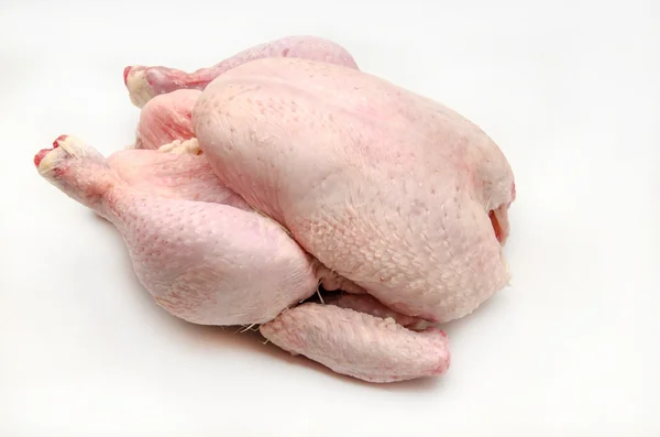 Whole fresh raw chicken — Stock Photo, Image