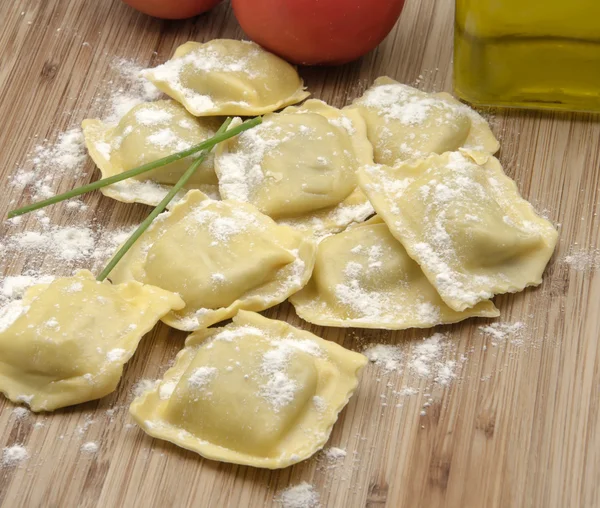 Färsk Pasta — Stockfoto