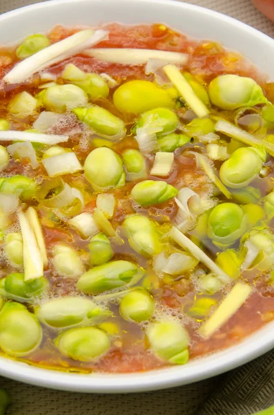 Salada de feijão frio — Fotografia de Stock