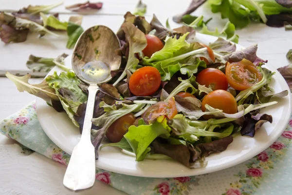 Verduras de salada vegetais — Fotografia de Stock