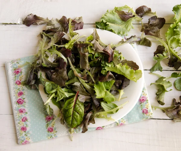 Verduras de ensalada vegetal — Foto de Stock