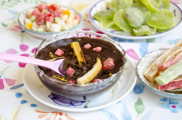 Choklad grädde — Stockfoto