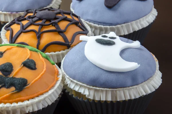 Halloween-Cupcakes — Stockfoto