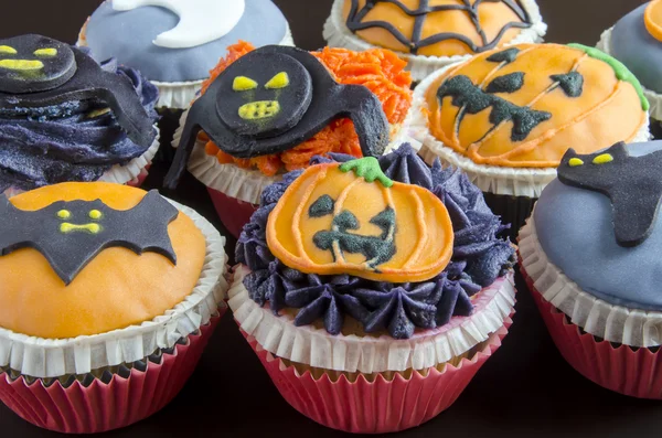 Halloween cupcakes — Stock Photo, Image