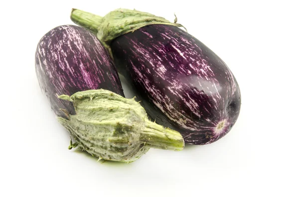 Various fresh eggplants — Stock Photo, Image