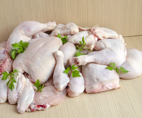 Viande de poulet — Photo