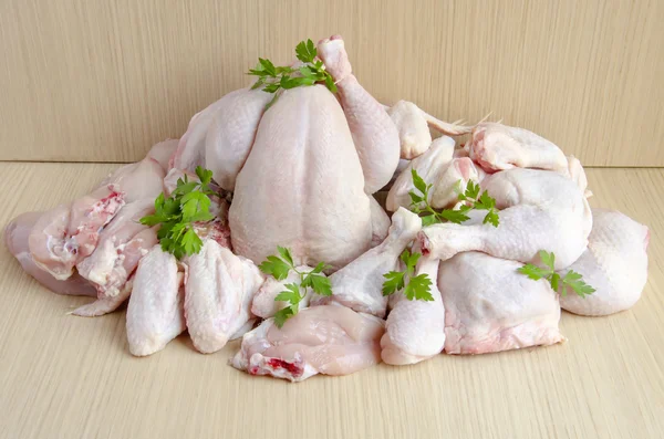 Viande de poulet — Photo